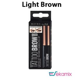 Maybelline Brow Tattoo Gel Açık Kahve Light Brown Kaş Boyası
