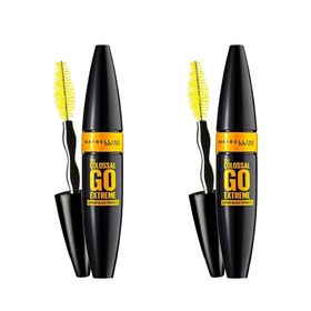 Maybelline Colossal Go Extreme Black 2'li Maskara