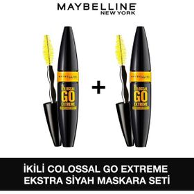 Maybelline Colossal Go Extreme Black 2'li Maskara