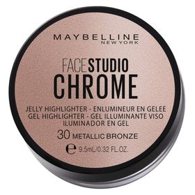 Maybelline Face Studio Chrome Jel No: 30 Metallic Bronze Aydınlatıcı