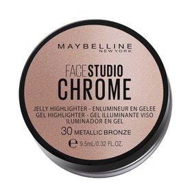 Maybelline Face Studio Chrome Jel No: 30 Metallic Bronze Aydınlatıcı