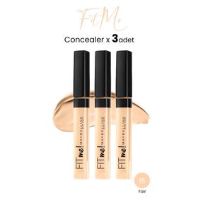 Maybelline Fit Me 15 Fair 3 Adet Kapatıcı