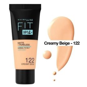 Maybelline Fit Me Matte Poreless 122 Creamy Beige Fondöten