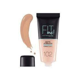 Maybelline Fit Me Matte Poreless No:250 Sun Beige Fondöten