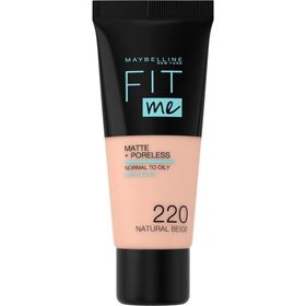 Maybelline Fit Me Matte+Poreless 220 Natural Beige Fondöten