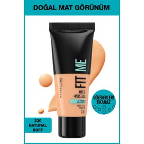 Maybelline Fit Me Matte+Poreless 230 Natural Buff Fondöten