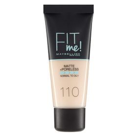 Maybelline Fit Me Matte+Poreless110 Porcelain Fondöten