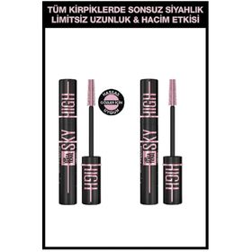 Maybelline Lash Sensational Sky High Cosmic Black 2 Adet Maskara