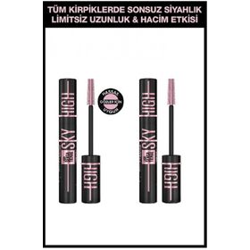 Maybelline Lash Sensational Sky High Cosmic Black 2 Adet Maskara
