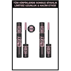 Maybelline Lash Sensational Sky High Cosmic Black 2 Adet Maskara