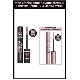 Maybelline Lash Sensational Sky High Cosmic Black + Sky High Klasik Maskara
