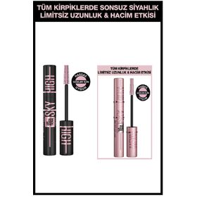 Maybelline Lash Sensational Sky High Cosmic Black + Sky High Klasik Maskara