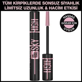 Maybelline Lash Sensational Sky High Ekstra Siyah Rimel