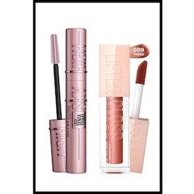 Maybelline Lash Sensational Sky High Maskara + Lifter Gloss 009 Topaz Dudak Parlatıcısı
