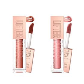 Maybelline Lifter Gloss 003 Moon + 009 Topaz Dudak Parlatıcı Seti