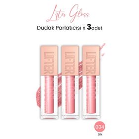 Maybelline Lifter Gloss 004 Silk 3 Adet Dudak Parlatıcısı
