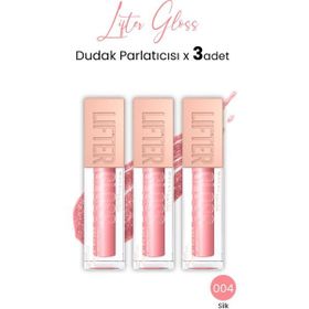 Maybelline Lifter Gloss 004 Silk 3 Adet Dudak Parlatıcısı