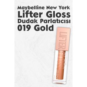 Maybelline Lifter Gloss No:019 Gold Dudak Parlatıcısı
