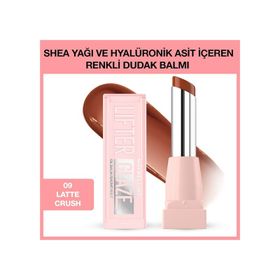 Maybelline New York 009 Latte Crush Lifter Glaze Renkli Dudak Balmı