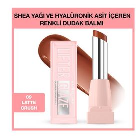 Maybelline New York 009 Latte Crush Lifter Glaze Renkli Dudak Balmı