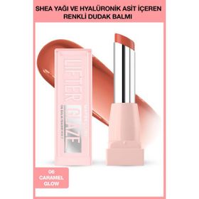 Maybelline New York 06 Caramel Glow Lifter Glaze Shea Yağı ve Hyalüronik Asit İçeren Renkli Dudak Balmı