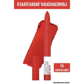 Maybelline New York 115 Super Stay İnk Crayon Kalem Mat Ruj