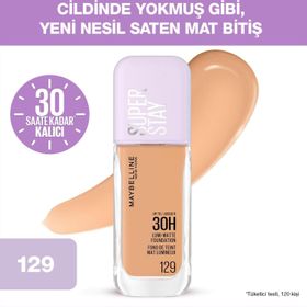 Maybelline New York 129 Super Stay Lumi Matte Fondöten