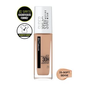 Maybelline New York 28 Soft Beıge Superstay Actıve Wear 30h Foundatıon