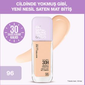 Maybelline New York 96 Super Stay Lumi Matte Fondöten
