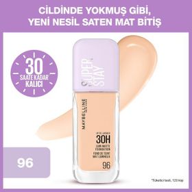 Maybelline New York 96 Super Stay Lumi Matte Fondöten