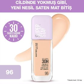 Maybelline New York 96 Super Stay Lumi Matte Fondöten