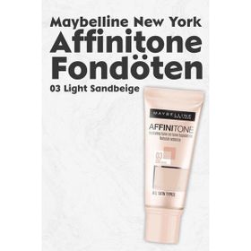Maybelline New York Affinitone 03 Light Fondöten