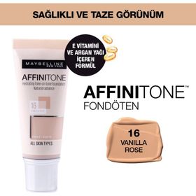 Maybelline New York Affinitone 16 Vanilla Fondöten