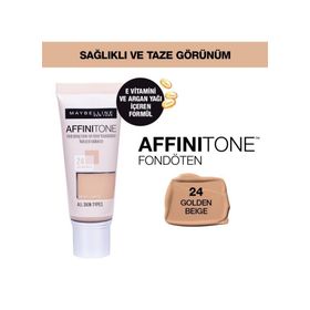 Maybelline New York Affinitone 24 Golden Beige Fondöten