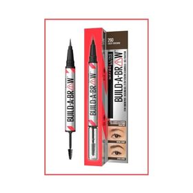 Maybelline New York Build A Brow 2 In 1 Kaş Kalemi ve Jeli Deep Brown