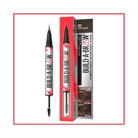 Maybelline New York Build a Brow 2in1 Kaş Kalemi ve Jeli Black Brown