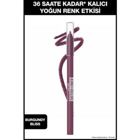 Maybelline New York Burgundy Bliss Mürdüm Tattoo Liner Jel Göz Kalemi