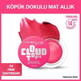Maybelline New York Cloudtopia 04 Pink Daydream Köpük Dokulu Mat Allık