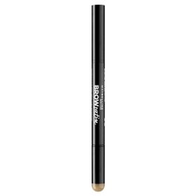 Maybelline New York Eyebrow Satin Duo 01 Koyu Sarı Kaş Makyajı