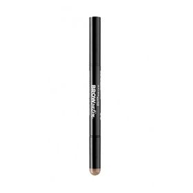 Maybelline New York Eyebrow Satin Duo 02 Orta Kahve Kaş Makyajı