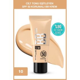 Maybelline New York Fit Me 10 Nude Cilt Bakımı Etkili Nemlendirici SPF50 BB Krem