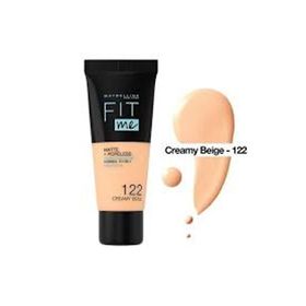 Maybelline New York Fit Me Matte + Poreless Foundation 122 Creamy Beige 30 ml Mat Fondöten