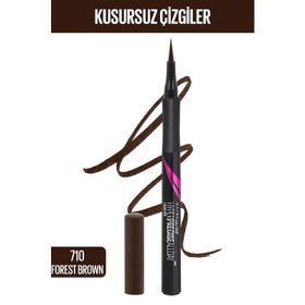 Maybelline New York Hyper Precise All Day 710 Forest Brown Kahverengi Eyeliner