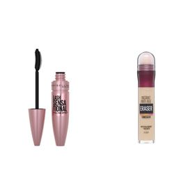 Maybelline New York Instant Anti Age Eraser Kapatıcı 00 Ivory 6.8 ml Maybelline New York Lash Sensational Yelpaze Etkili Intense Black Maskara
