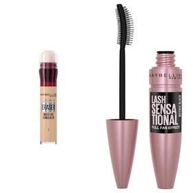Maybelline New York Instant Anti Age Eraser Kapatıcı 00 Ivory 6.8 ml Maybelline New York Lash Sensational Yelpaze Etkili Intense Black Maskara