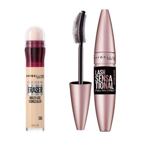 Maybelline New York Instant Anti Age Eraser Kapatıcı 00 Ivory 6.8 ml Maybelline New York Lash Sensational Yelpaze Etkili Intense Black Maskara