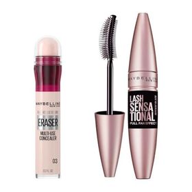 Maybelline New York Instant Anti Age Eraser Kapatıcı 00 Ivory 6.8 ml Maybelline New York Lash Sensational Yelpaze Etkili Intense Black Maskara