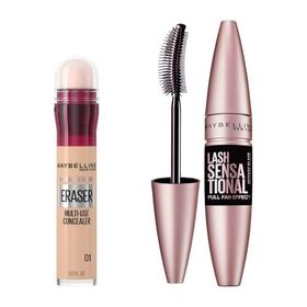 Maybelline New York Instant Anti Age Eraser Kapatıcı 00 Ivory 6.8 ml Maybelline New York Lash Sensational Yelpaze Etkili Intense Black Maskara