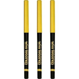 Maybelline New York Kajal Blister Extra Siyah 3 Adet Göz Kalemi