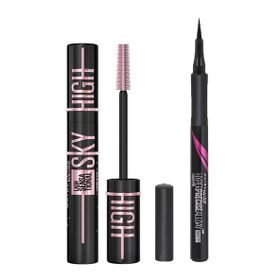 Maybelline New York Lash Sensational Sky High Cosmic Black Maskara Hyper Precise All Day 701 Matte Onyx Mat Siyah Eyeliner